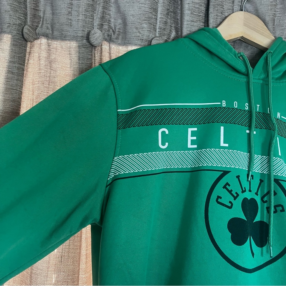 NBA Ultra Game Green Boston Celtics Hoodie Size Medium - Picture 6 of 13